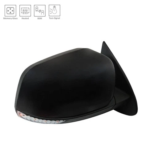 Power Convex Passenger Side Door Mirror Heated Signal Memory 128-03140AR