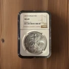 2013 $1 American Silver Eagle NGC MS69 Brown Label