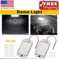2 Pack 12v Led Rv Ceiling Led Dome Light Interior Lighting For Trailer Camper Rv
