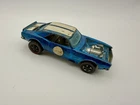 Hot Wheels Redline Spoiler - Heavy Chevy - Blue with dark interior