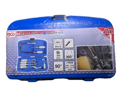 7-teiliges Zubehörset für Fett - BGS 3065 3140 3141 3175 3236 Werkstatt Neu