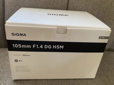 Sigma 259956 105mm f/1.4-16 Standard Fixed Prime Lens for Sigma Mount