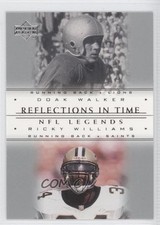 2000 Upper Deck Legends Reflections in Time Doak Walker Ricky Williams HOF 2k3