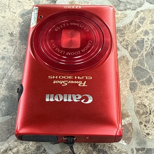 Canon PowerShot ELPH 300 HS ROSSO bellissima ๐๐ - Foto 6 di 9