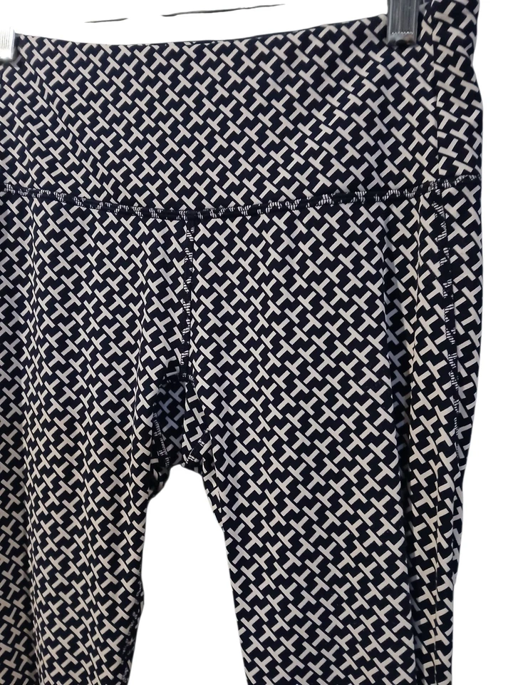 Tory Burch Sport Azul Oscuro Blanco Chevron T Mujer Pequeño Foto 2 de 4