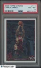 2003-04 Topps Chrome #111 LeBron James Cavaliers RC Rookie PSA 8 NM-MT