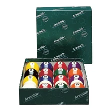Aramith Premier Belgian Billiards Ball Set 2.25" High Density Scratch Resist