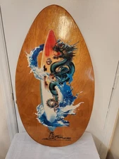 Vintage Skim Lizard Pro COPA By JGR Enterprises 2004 Skim Board 36×20 surf beach