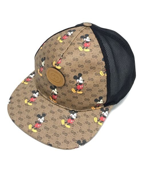 ✨️GUCCI×DISNEY✨️ミッキー　ベースボールキャップ　新品同様 ✨️GUCCI×DISNEY✨️ミッキー ベースボールキャップ 新品同様