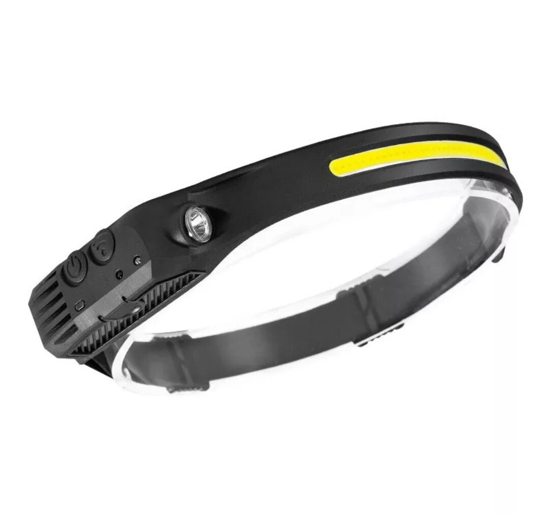 1 Pc Lampe Frontale Usb Rechargeable Lampe De Poche Rechargeable Par Usb Lampes De Poche Casque