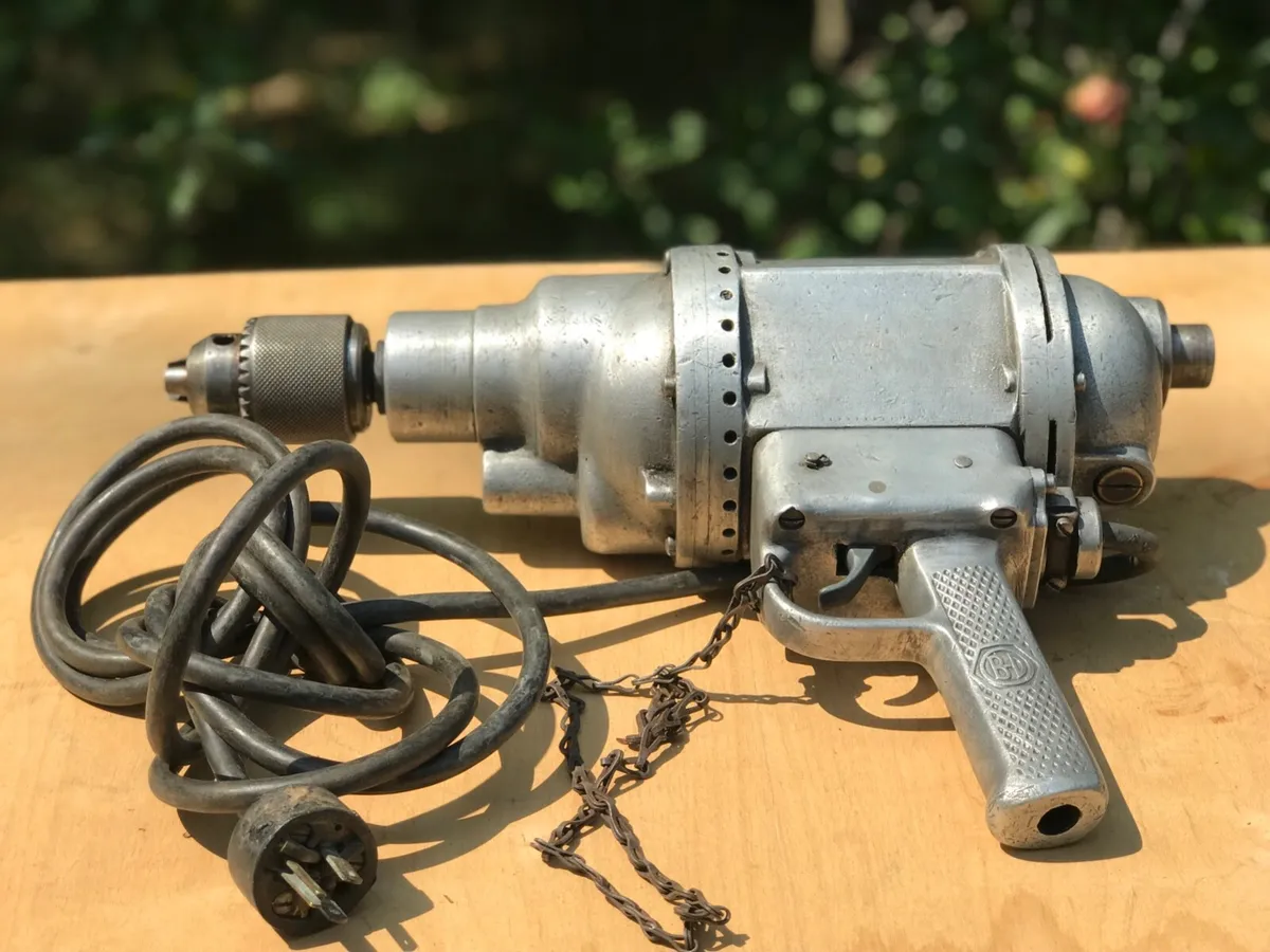 ArtStation - Vintage B&D Electric Drill