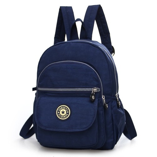 Waterproof Mini Backpack Women's Purse Nylon Shoulder Rucksack Small Travel Bag - Picture 17 of 31