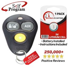 New Replacement Dei Viper 3 Btn Yellow Keyless Remote Key Fob For Ezsdei474v