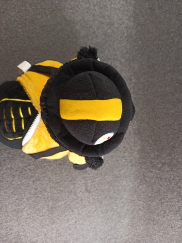 Pittsburgh Steelers Reverse-A-Pal 2 in 1 Plush Football Teddy Bear 14in - Picture 5 of 12