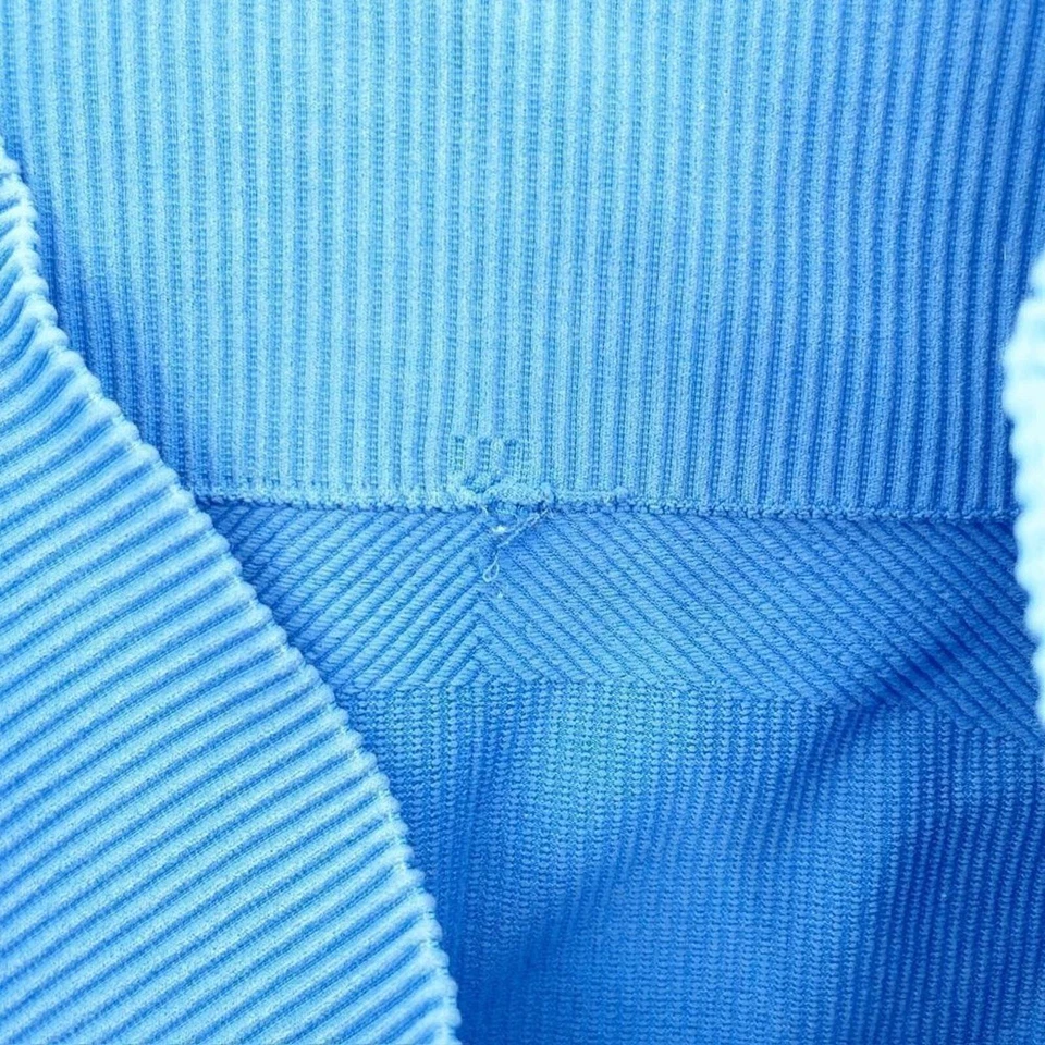 Leggings acanalados Fabletics para mujer talla S/M azules tiro alto elásticos yoga Foto 3 de 3