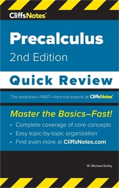 CliffsNotes Pre-Calculus: Quick Review (Paperback or Softback)