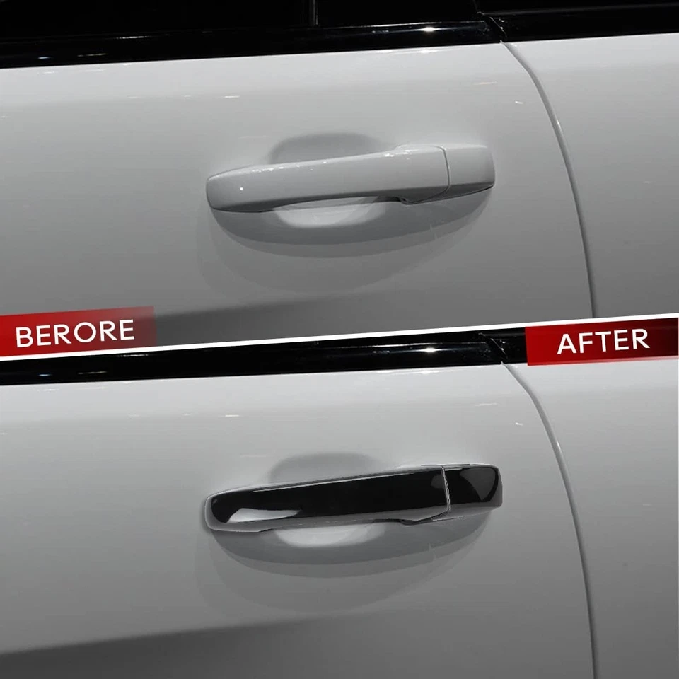 Cubierta de manija de puerta DLOVEG para Dodge Durango 2011-2022 para Jeep Grand Cherokee Foto 2 de 4