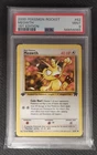 2000 POKEMON ROCKET MEOWTH #62 1st EDITION PSA 9