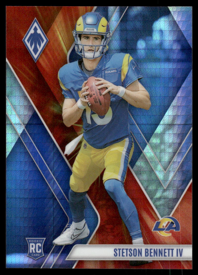 2023 PHOENIX FIRE BURST /340 ROOKIE RC STETSON BENNETT IV #121 LOS ANGELES RAMS