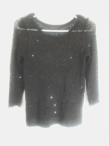 black sparkly shirt