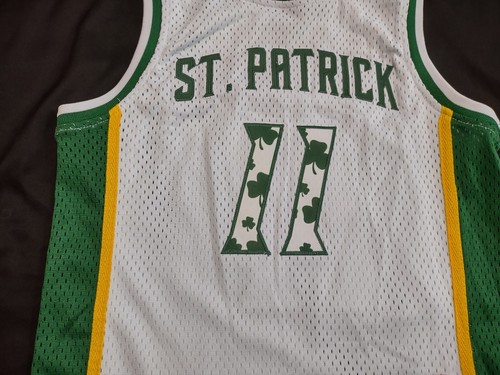 Kyrie Irving St Patrick High School Basketball Jersey Youth Small Headgear NWT - Picture 5 of 15
