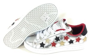 skechers silver sneakers