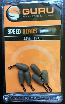 GURU ANGELN GESCHWINDIGKEITSPERLEN - 6 PRO PACKUNG