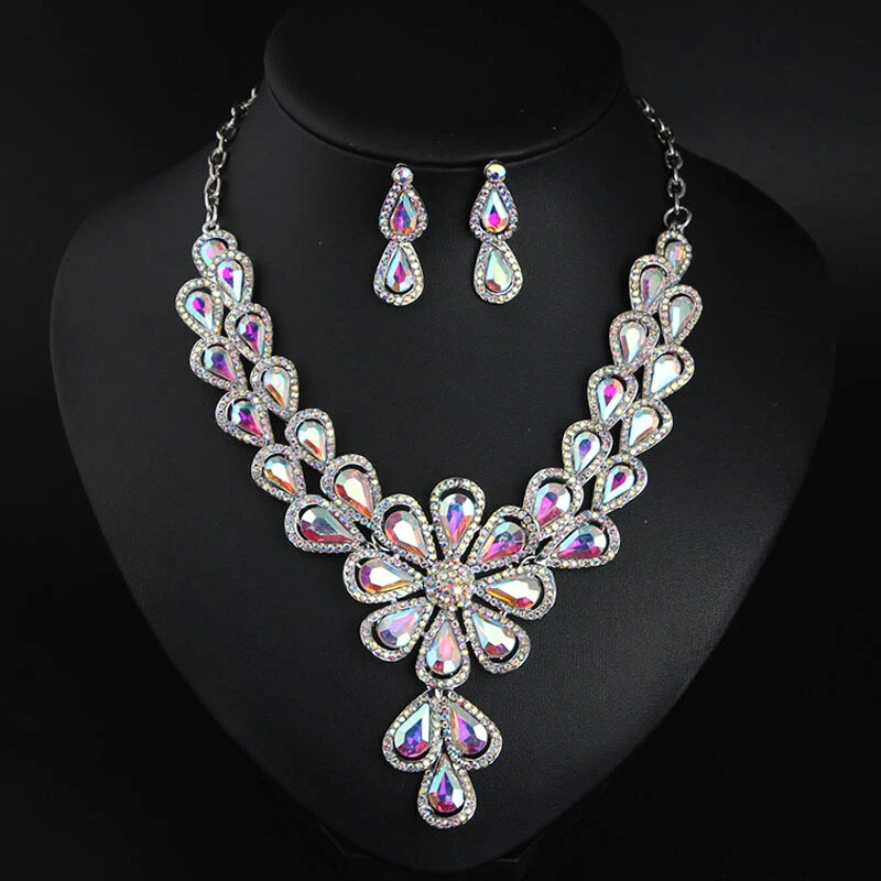 Expensive crystal necklace deals