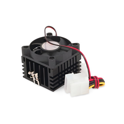 Socket 7 Pentium BB 586 CPU Fan 4 Wire CF-5B-H - Black