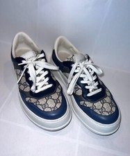 Gucci GG Supreme Canvas & Leather Beige/White...