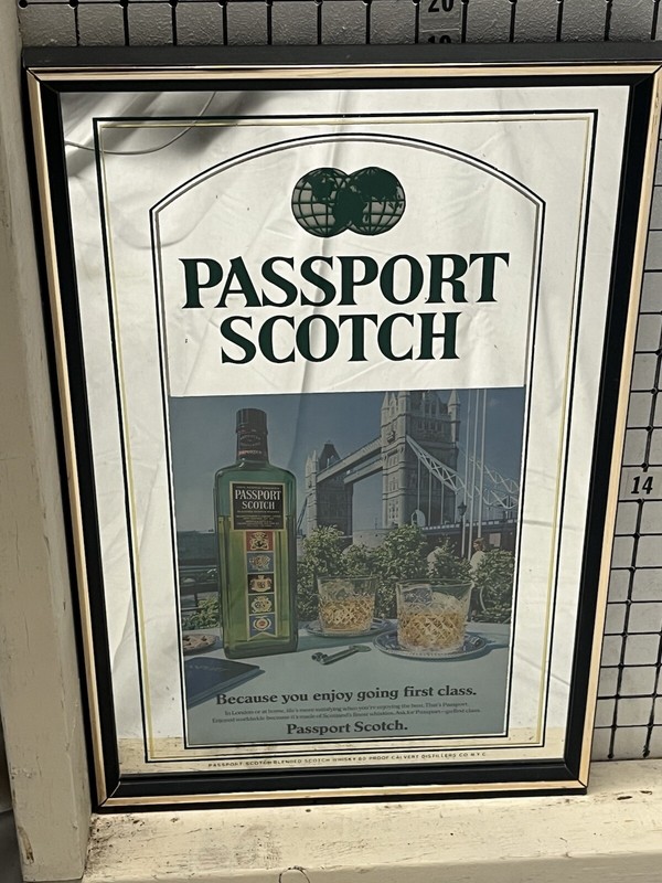 PASSPORT SCOTCH Mirror 