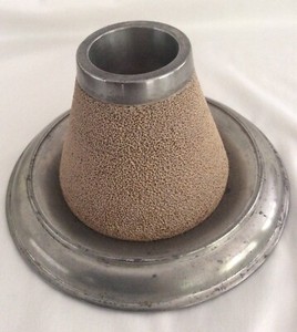 STONEWARE MATCH HOLDER And STRIKER Royal Doulton
