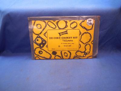 Triumph ''B'' Range Head Decoke Set 1966/- 650cc Britax NOS  NP7386