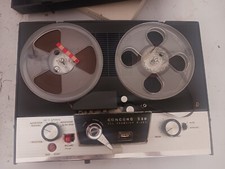 Concord 330  Reel To Reel Portable Tape Recorder Tested. See Video
