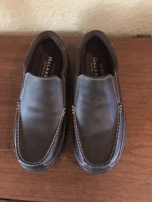 skechers relaxed fit gel infused memory foam mens