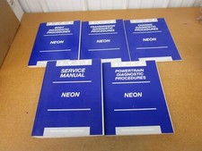 2002 Dodge Neon Service Shop Manual Wiring Electrical Original 2002 Dodge Neon Service Shop Manual Wiring Electrical Original