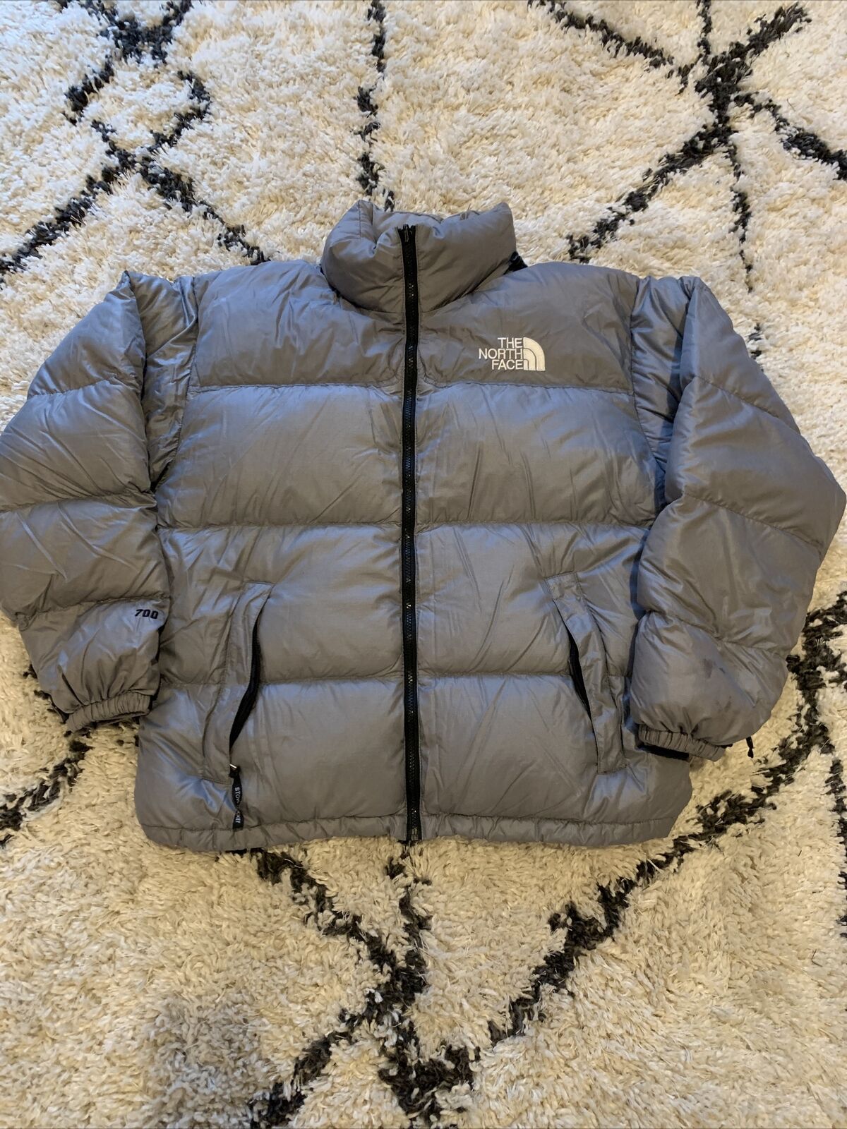 Classic Brown North Face Puffer Jacket