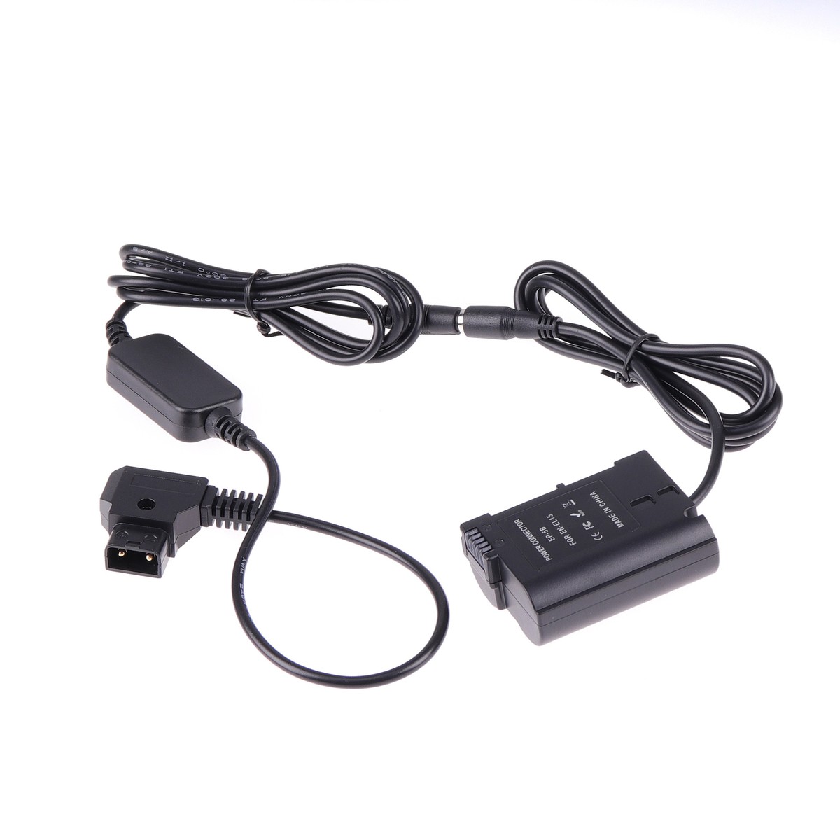 EN-EL15 Decoded Dummy Battery DC Coupler+ D-Tap Cable for Nikon