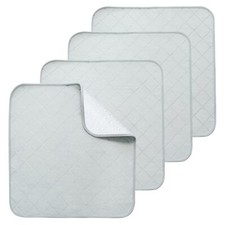 4 Pack 22x21 Inch Waterproof Chair Pads Non Slip Absorbent Incontinence Pads