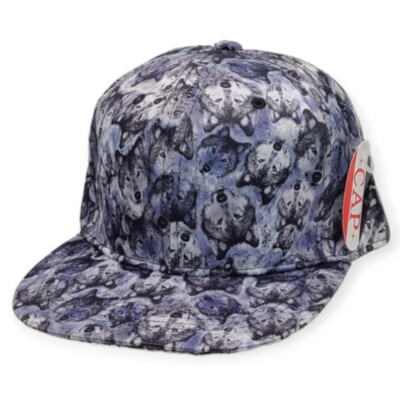 New Unisex Wolfs Snapback Cap Hat
