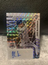 2022 PANINI MOSAIC BASEBALL CHAS McCORMICK ROOKIE AUTOGRAPHS MOSAIC PRIZM AUTO