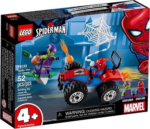 LEGO MARVEL SUPER HEROES 76133 SPIDER-MAN CAR CHASE FACTORY SEALED  673419303767 | eBay