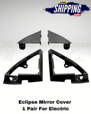 Mirror Bezel Cover Mitsubishi Eclipse 1995-1999 Pair Black Plastic Mirror Bezel Cover Mitsubishi Eclipse 1995-1999 Pair Black Plastic