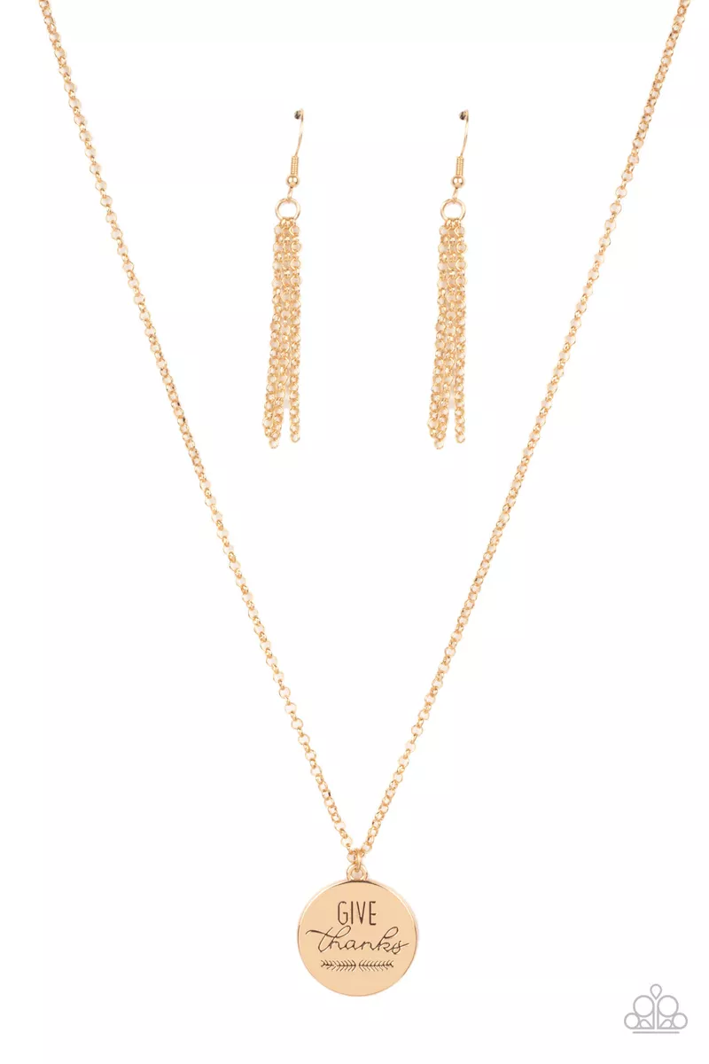 Gold choker paparazzi online