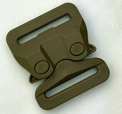 AustriAlpin ITW GT COBRA Buckle 1.5" Plastic Quick Release Tactical Coyote Brown