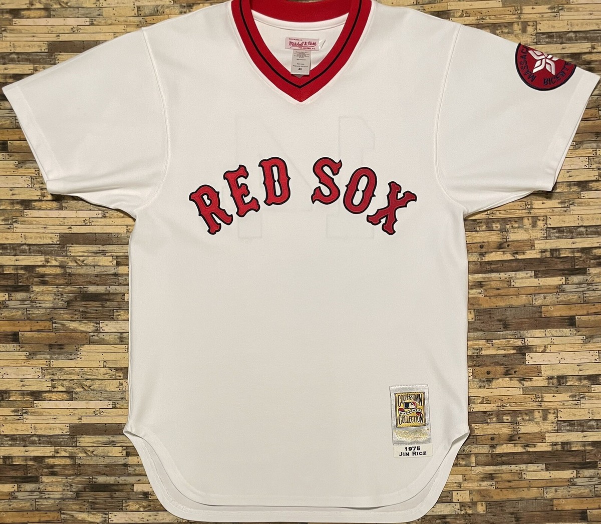 Authentic Vintage Mitchell & Ness MLB Boston Red Sox Jim Rice