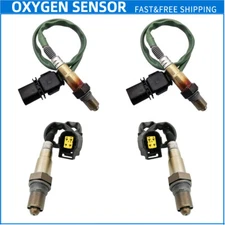 set of 4 Front&Downstream Oxygen Sensor For Benz E550 S550 RWD ML350 2006-2013