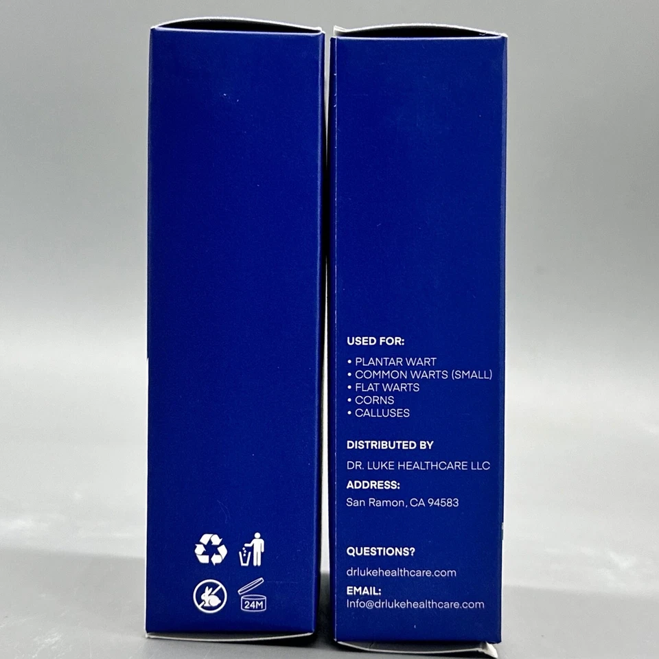 Máscara removedora líquida de verrugas y maíz Dr Luke de acción rápida 2 unidades x 0,5 oz EXP 10/25 VENTA Foto 3 de 3