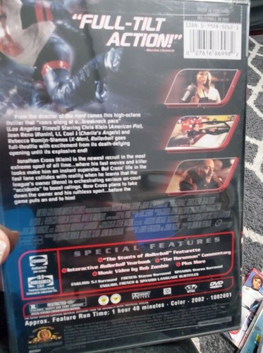 Rollerball (Brand New DVD) Movie Jean Reno Brand New & Sealed Special Edition  - Picture 7 of 7