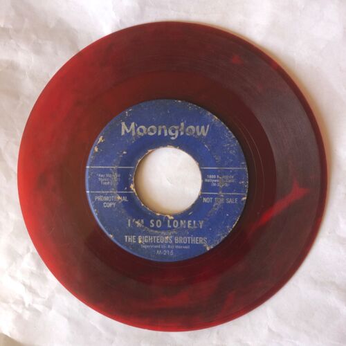 The Righteous Brothers - I'm So Lonely / Little Latin Lupe Lu Promo 45 RPM Red